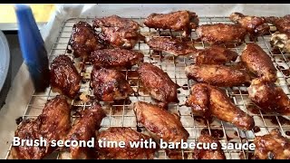 Oven BBQ Chicken Wings  Chicken Wing Recipe [upl. by Miuqaoj]