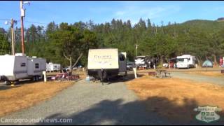 Barview Jetty County Park Campground Rockaway Beach Oregon OR  CampgroundViewscom [upl. by Rothberg]