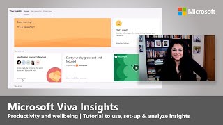 Microsoft Viva Insights  Improve productivity and wellbeing  Demo and tutorial including setup [upl. by Niaz]