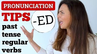 3 Simple Pronunciation Tips 😎 Past Tense English Verbs [upl. by Blakeley]