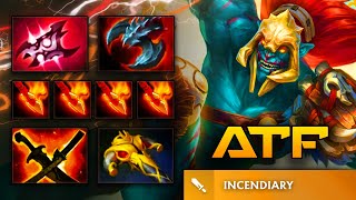 ATF HUSKAR Mid  Patch 737c  Full Gameplay Dota Class [upl. by Rahm472]