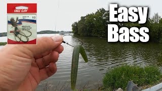 Easy Bass Fishing for ANYONE  Affordable Fishing for Beginners [upl. by Methuselah]