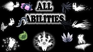 Hollow knight all abilities  hollow knight  grimme troupe [upl. by Dielu]