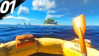 STRANDED AT SEA  Stranded Deep 1 [upl. by Odlavso451]