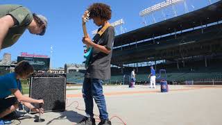 Brandon Niederauer National Anthem Soundcheck May27 2018 nunupics 2 [upl. by Ahsiena]