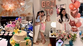 Bestfriends BACHELORETTE PARTY vlog  Planning  Gifts  DIY Bridal Hamper [upl. by Hance]