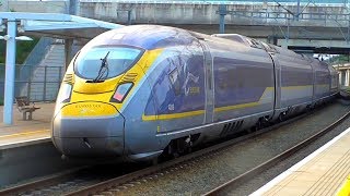 Trains at Ebbsfleet International  100719 [upl. by Ludlow]