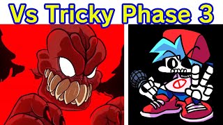 Friday Night Funkin  Vs Tricky Phase 3 Final Form  Cutscenes FNF Mods Hard FanMade [upl. by Sul]