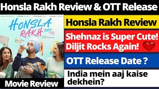 Honsla Rakh Review I Movie I India I OTT Release Date I Honsla Rakh Movie Review I Punjabi [upl. by Trauts]