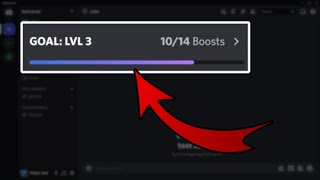 How To Display Server Boost Progress Bar In Discord [upl. by Eldwen490]