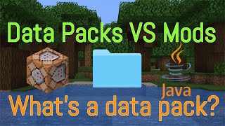 The New Generation of Mods  Minecraft Data Packs Explained [upl. by Florri]