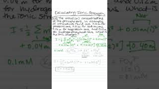 Calculating Ionic Strength of Solutions [upl. by Tiphane]