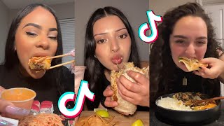 BEST Mukbang TikTok Compilation 14 [upl. by Ahsotal]