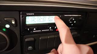 Trucker Jay in the UK Manual Entry the easy explanation Digital Tachograph [upl. by Ecirtaemed731]