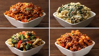 Rotini Pasta 4 Ways [upl. by Aierbma]