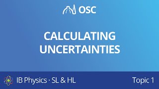 Calculating uncertainties IB Physics SLHL [upl. by Nyrahs]