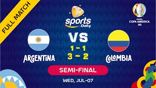 Argentina vs Colombia  Full match● Copa America 2021● Semifinal● 🇦🇷 v 🇨🇴 ● 🔊 English [upl. by Crosby]