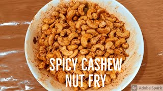 Spicy Cashew Nut Fry [upl. by Aivull683]