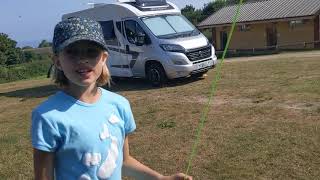 Berghaus Air 4XL Tent and Air Porch review by Sophie and Poppy [upl. by Oderfliw711]