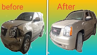 how to replace fenderbumper GMC Yukon [upl. by Catton]