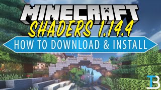 How To Download amp Install Shaders in Minecraft 1144 [upl. by Chappell51]