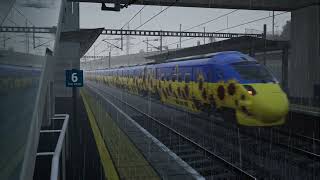 trains at Ebbsfleet International part 2  TSW3 [upl. by Siddra]