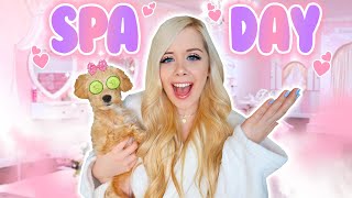 I GAVE MY MALTIPOO PUPPY A SPA DAY SO CUTE [upl. by Aissela]