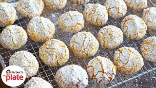 AMARETTI BISCUITS  How to Make Almond Amaretti Cookies [upl. by Derrick]