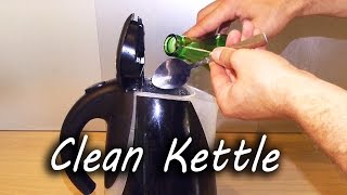 How to Remove Limescale from your Kettle [upl. by Neyuq]