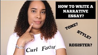 How to write a Narrative Essay [upl. by Erodasi]