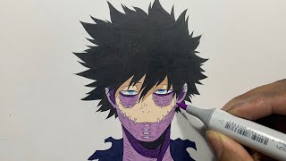 How to Draw Dabi Easy  My Hero Academia Boku No Hero Academia  僕のヒーローアカデミア [upl. by Lehpar386]