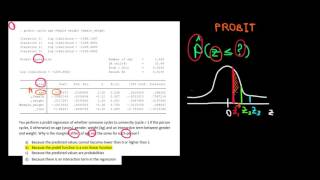 ECONOMETRICS  Probit Regression  Interpretation [upl. by Zacharia]