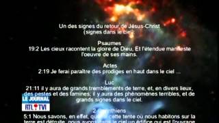 Journal télévisé RTL 2014  La Main de DIEU dans le ciel [upl. by Ainad729]