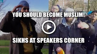 quotYou Sikhs should become Muslimquot Sikhs  Speakers Corner  Jan 2016 1 [upl. by Akkin]