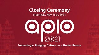 Closing Ceremony APIO 2021 Indonesia [upl. by Feinleib]