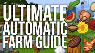 13 Essential and Simple Automatic Farms in Minecraft 115 [upl. by Aleen]