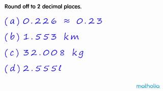 Rounding whole numbers example 1  Arithmetic properties  PreAlgebra  Khan Academy [upl. by Kristie]