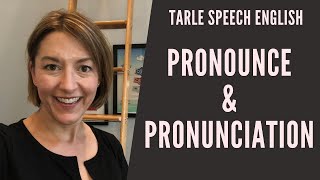 How to Pronounce PRONOUNCE amp PRONUNCIATION  American English Pronunciation Lesson learnenglish [upl. by Bartlet]