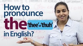 How to Pronounce quotthequot in English  English Pronunciation amp Grammar lesson [upl. by Azaleah]