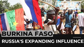 Burkina Faso Russia benefits from military coup in Ouagadougou [upl. by Mil]