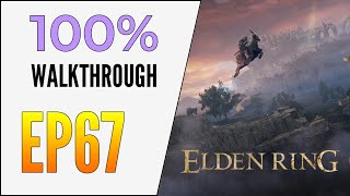 EP67 Elden Ring 100 Walkthrough  Scaly Misbegotten amp Crucible Knight  Redmane Castle [upl. by Rolo612]