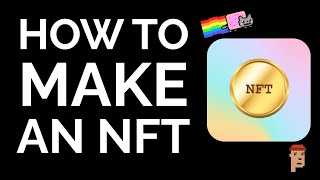 How to Make and Sell an NFT Crypto Art Tutorial [upl. by Heinrick]