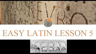 Easy Latin Lesson 5  Learn Latin Fast with Easy Lessons  Latin Lessons for Beginners  Latin 101 [upl. by Genisia995]