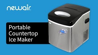 Portable Countertop Ice Maker  NewAir AI215 [upl. by Dannica]