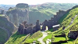 Tintagel Castle in Cornwall  The Land of King Arthur [upl. by Aniger338]