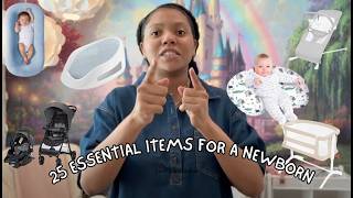 25 ESSENTIAL Newborn Must Haves for the First Year [upl. by Kirbee]