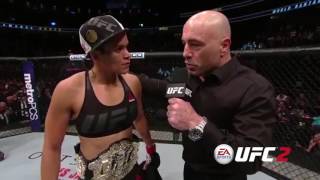 UFC 207 Amanda Nunes Octagon Interview [upl. by Brose]