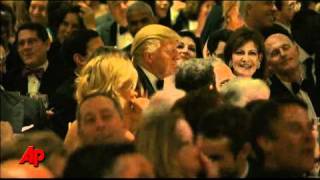 Obama Trump Together for Correspondents Dinner [upl. by Hanselka119]