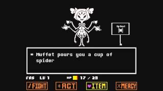 Muffet Battle UNDERTALE Dub [upl. by Pryce557]