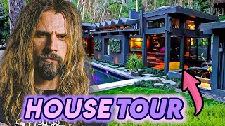 Rob Zombie  House Tour 2020  Hollywood Hills Compound amp His Horror Basement [upl. by Yrogreg727]